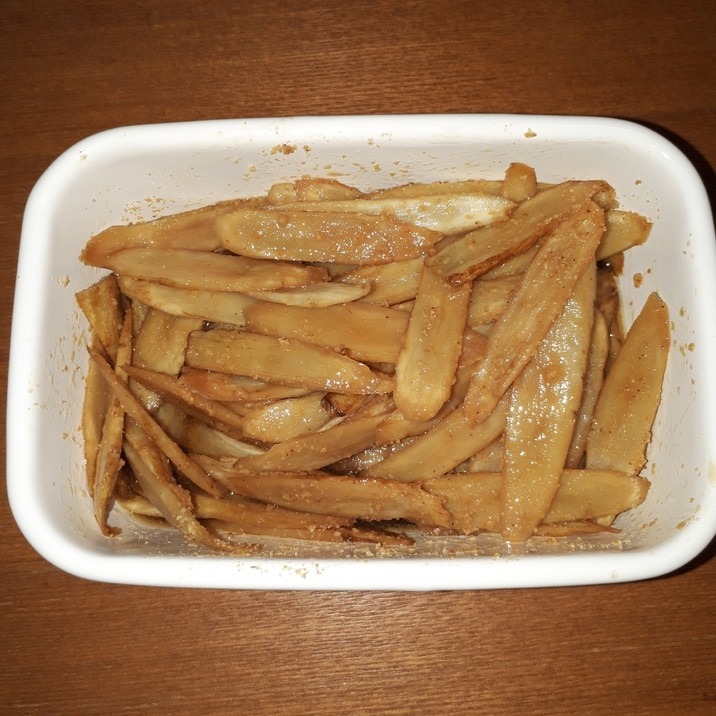 子供も大好き!素揚げごぼうの南蛮漬け